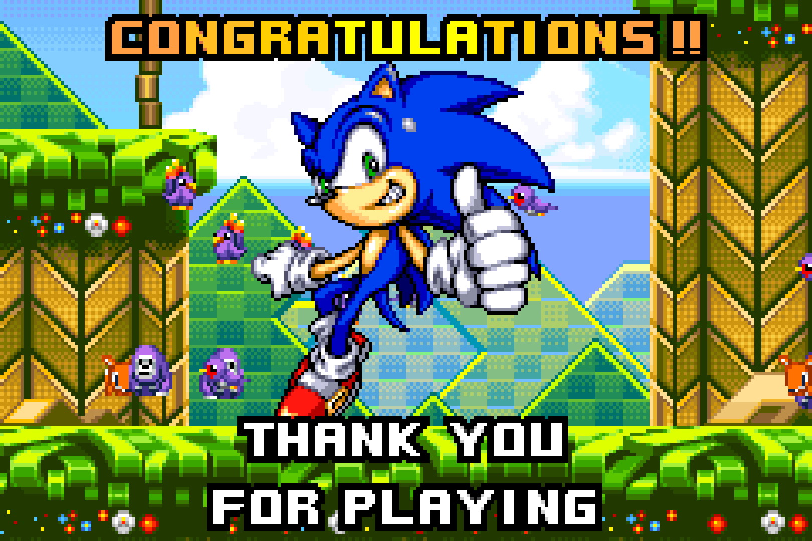 captura de tela de sonic advance 2